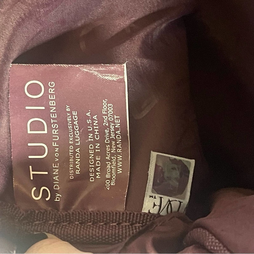 Diane Von Furstrenberg DVF Studio Weekender Carry-on travel bag - Picture 12 of 16